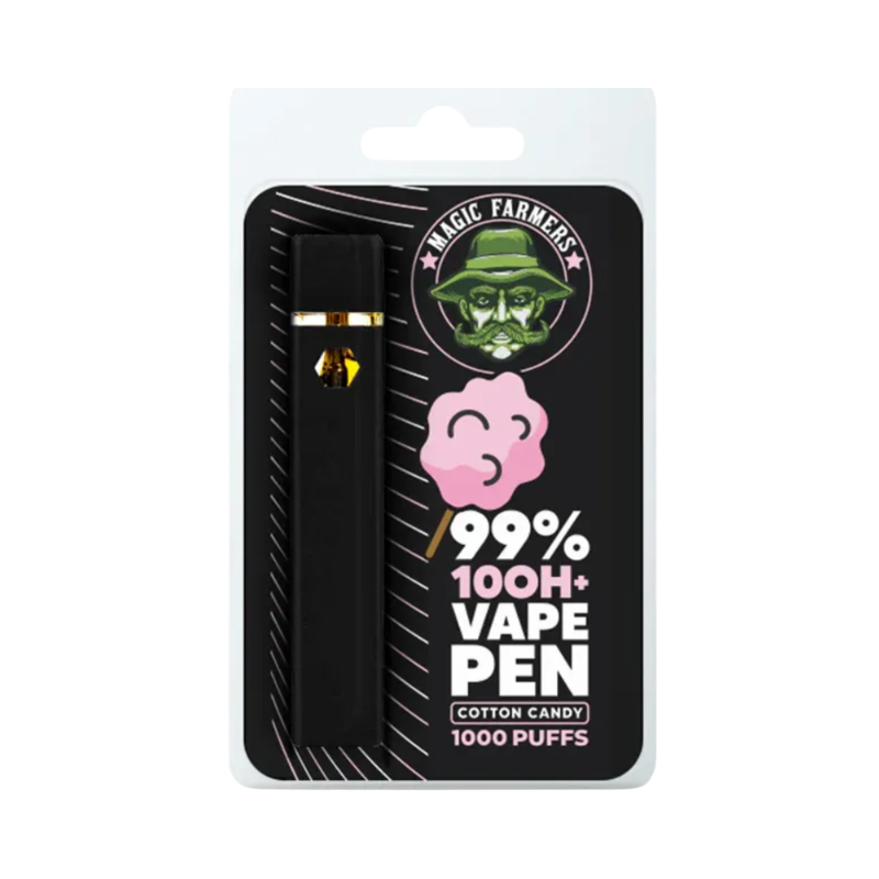 10-OH+ 99% Einweg Vape Pen 2ml – Cotton Candy Geschmack, Einweg Vaporizer mit bis zu 1000 Puffs