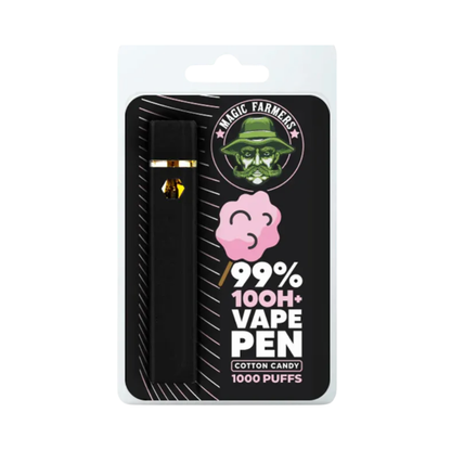 10-OH+ 99% Einweg Vape Pen 2ml – Cotton Candy Geschmack, Einweg Vaporizer mit bis zu 1000 Puffs