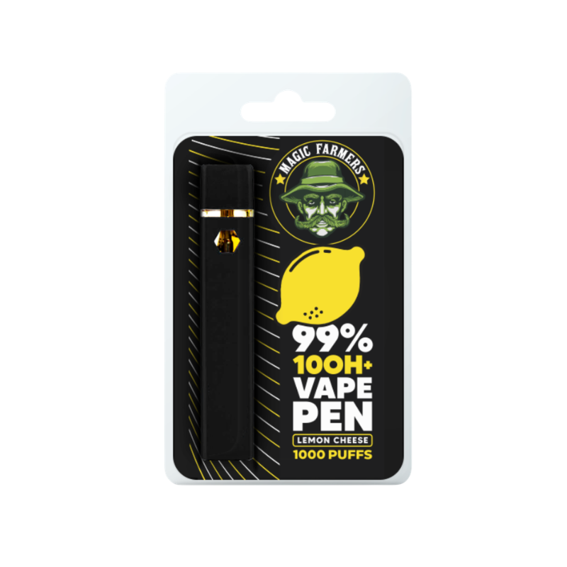 10-OH+ 99% Einweg Vape Pen 2ml – Lemon Cheese Aroma, 1000 Puffs Einweg Vaporizer