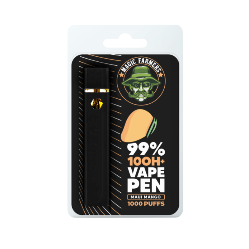 10-OH+ 99% Einweg Vape Pen 2ml – Maui Mango Geschmack, 1000 Puffs Einweg Vaporizer